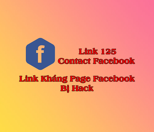 Link 125 - Khôi Phục Trang Facebook Bị Hack
